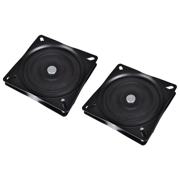 vidaXL Bootssitz-Drehplatten, Standard 160×160×2,5 mm, VE: 2 Stück, 279104, 8719883809304