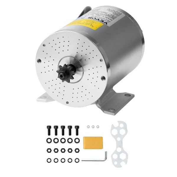 VEVOR 3kW Bürstenloser Gleichstrommotor 72V 4900U/min E-Bike Dirtbike Heimwerker, ZLWSDJTJ30003774SV9