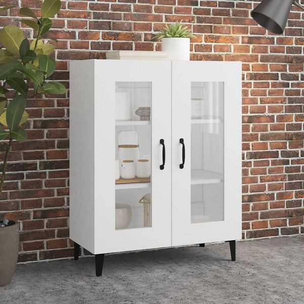 vidaXL Sideboard Weiß 69,5x34x90 cm Holzwerkstoff, 812123