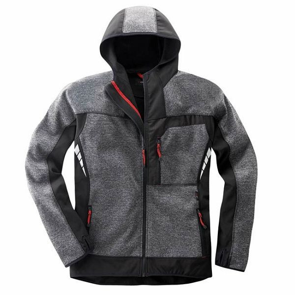 Scheibler Professional Funktionsjacke, grau-meliert/schwarz, Größe: XXL, 8477-XXL