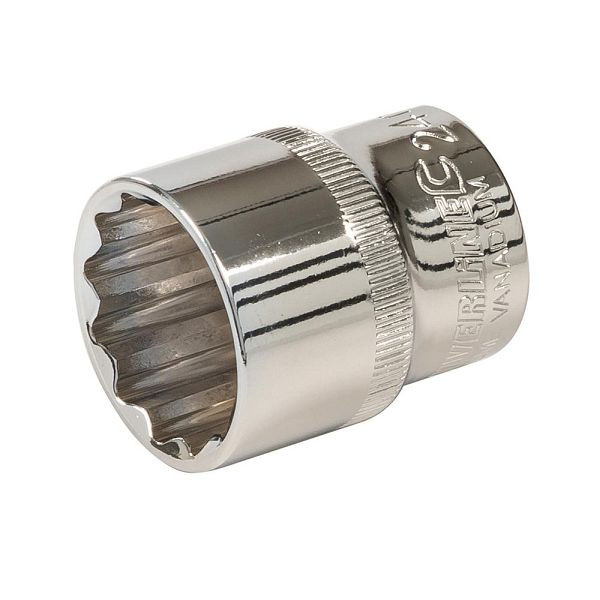 Silverline Doppelsechskant-Steckschlüsseleinsatz, metrisch, 1/2-Zoll-Antrieb, 24 mm, 449975