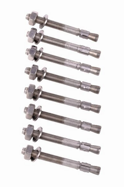 RAMBOWL Montageset 8 Bodenanker, Edelstahl, PFIX4, 4250912305762