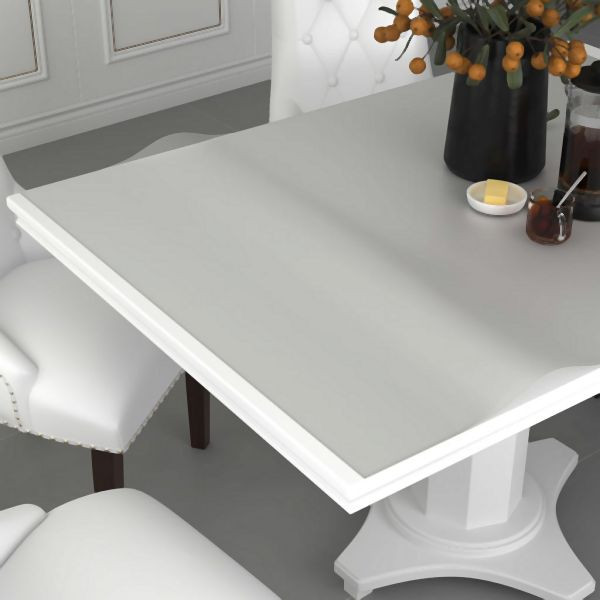 vidaXL Tischfolie Matt 200x100 cm 2 mm PVC, für Wohnzimmer, 288272