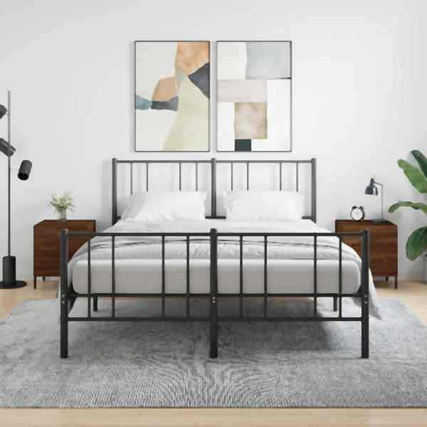 vidaXL Nachttische 2Stk. Braun Eichen-Optik 40x35x47,5cm Holzwerkstoff, 827339