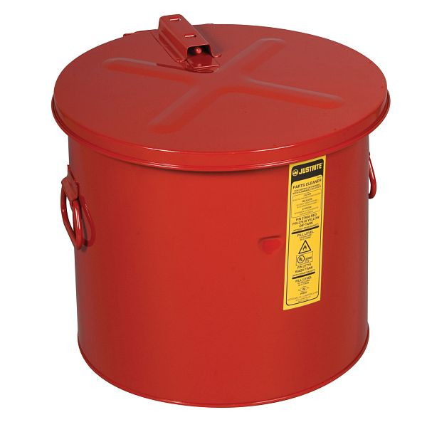 Justrite Sicherheitsreinigungsbehälter 2760, 34.9cm x 33cm, Rot, JUT27605RD