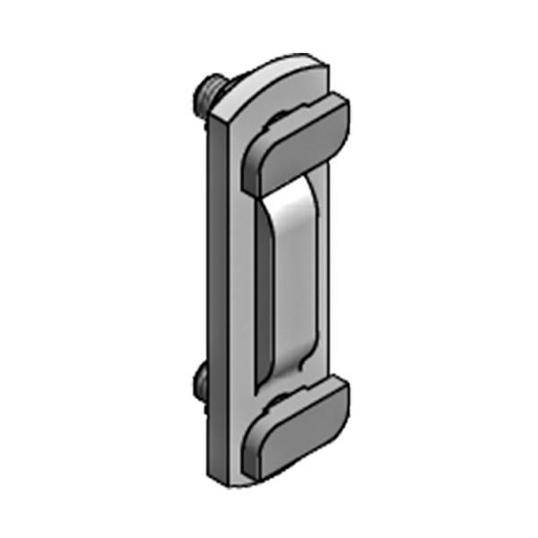 HYMER Verbinder für Rückenschutzstrebe, Aluminium, 0050255