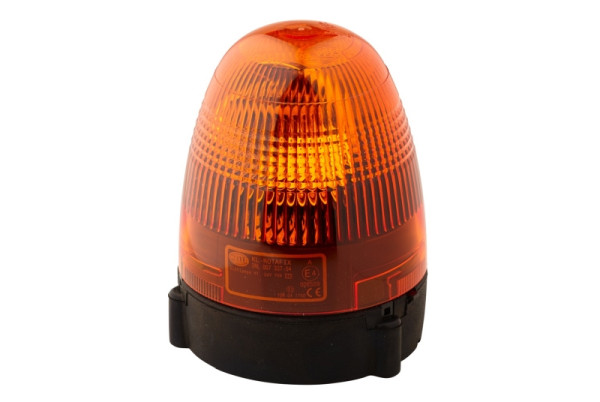 HELLA Halogen-Rundumkennleuchte, KL Rotafix, 12/24V, gelb, Anbau/geschraubt, Stecker: Flachstecker, 2RL 007 337-041