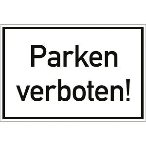 Moedel Parken verboten!, Alu, 300x200 mm, 99070