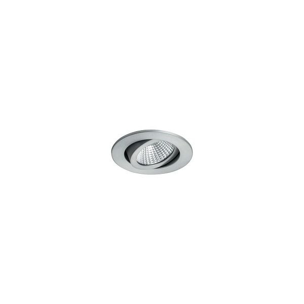 Brumberg LED-Einbaustrahler 6W 1800-3000K A++ mit 460lm, rund Alu 1LED IP20 38° 12461253, 114912