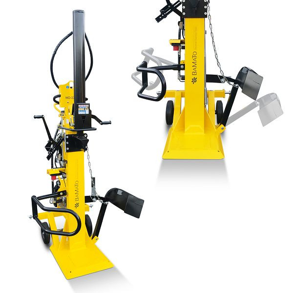 BAMATO Holzspalter mit Elektro- und Zapfwellenantrieb, 5100 W, HO-22EP