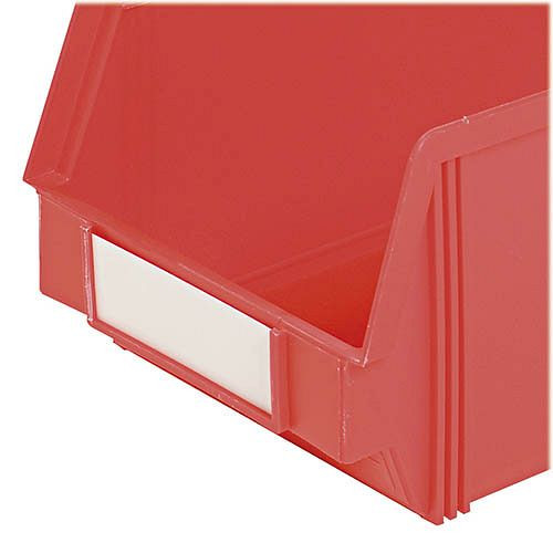 Bedrunka+Hirth Kennzeichnungsschilder für Sichtlagerkästen, Maße in mm (BxT): 101 x 30, 100 Stück, E5320FA3Z.ET