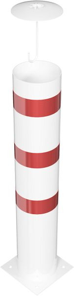 Schake Stahlrohrpoller Ø 273 x 5 mm ortsfest für Dübelbefestigung, 40273BA