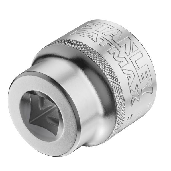 Stanley FATMAX 1/2" 6-Kant Stecknuss 27 mm mit MaxiDrive Profil, FMMT17246-0