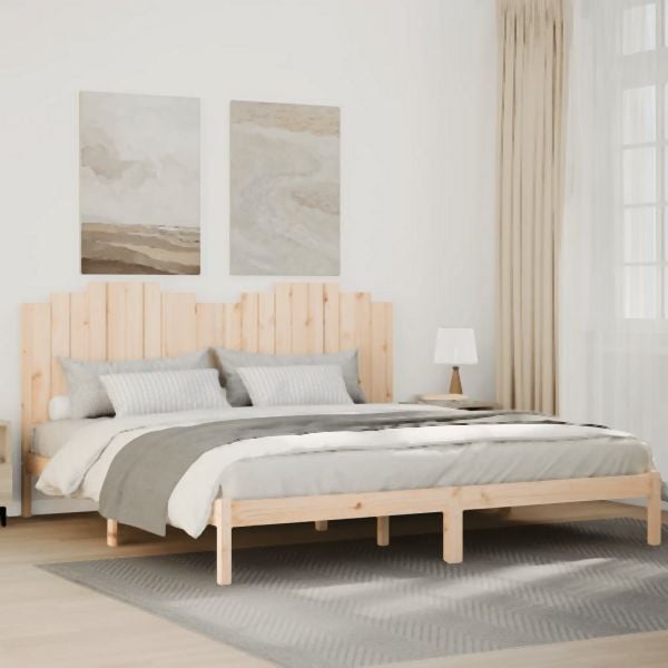 vidaXL Massivholzbett Extra Lang ohne Matratze 200x220 cm, 3309235