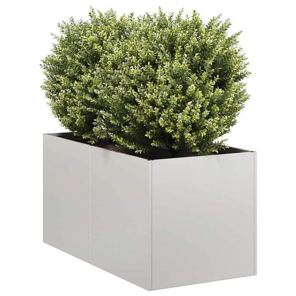 vidaXL Pflanzgefäß 40x80x40 cm Edelstahl, 860735, 8721158676184