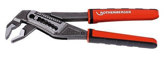 Rothenberger Wasserpumpenzange ROGRIP M 7" 2K, VE: 6 Stück, 1000002698