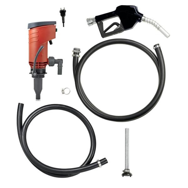 Pressol PREMAxx 52 l/min, 230 V-1~AC-50 Hz, Eurostecker, Automatikzapfventil für Diesel mit Bauartzulassung und Drehgelenk, 4 m, 23 734