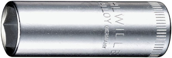 STAHLWILLE 6,3 mm (1/4") Steckschlüsseleinsatz Nr.40L Schlüsselweite 3,2 mm Länge 50 mm, 01020032