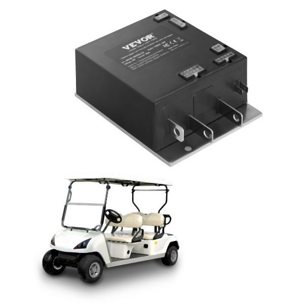 VEVOR Golfwagen-Controller 36V 350A Drehzahlregler für EZGO TXT 1206MX-4301, QCSDKZQXH120SMBC8V9