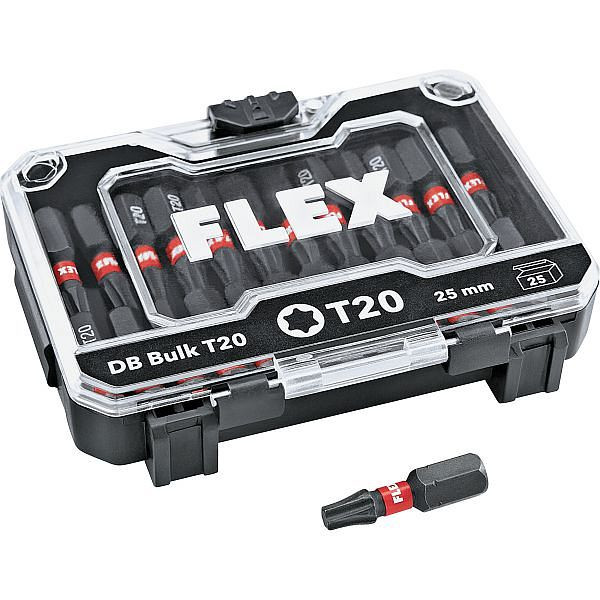 FLEX Bit DB Bulk T20, Bitset, Länge: 25 mm 530490, 4030293243323