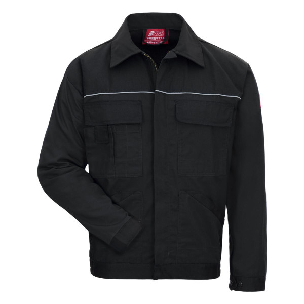 NITRAS MOTION TEX LIGHT, Arbeitsjacke, Größe: 46, Farbe: schwarz, VE: 10 Stück, 7550-46