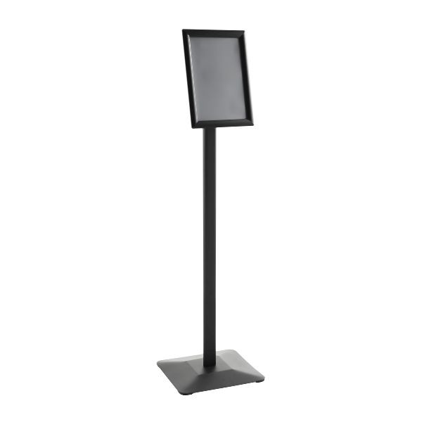 SPRINTIS Infoständer FLEX A4 mit Klapprahmen, schwarz, WTXX000366