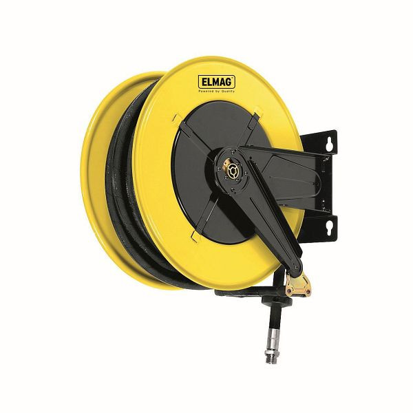 ELMAG Industrie Schlauchaufroller '560/17' für Druckluft und Wasser 70°C, 40 m, 1/2', 20 bar, 43411