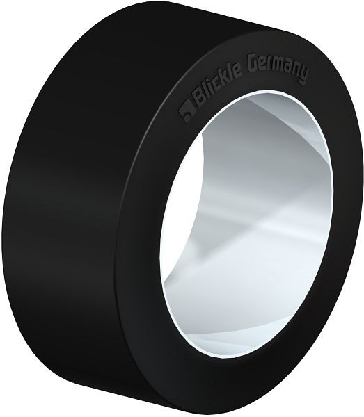 Blickle BEV 250x105/170-ZST Bandage / Reifen aus Elastik-Vollgummi, Schwarz, 756974