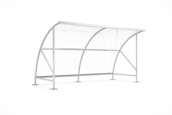 WSM Überdachung Bamberg B 1/04 verzinkt als Bausatz, 102100263