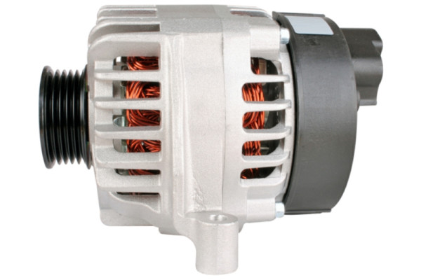 HELLA Generator/Lichtmaschine, 14V, 75A, für u.a. Fiat Punto (188_), 8EL 012 428-381