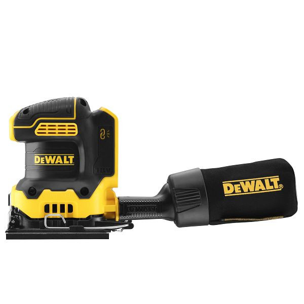 DeWalt 18 Volt Akku-Vibrationsschleifer (bürstenlos), Basisversion, DCW200NT-XJ