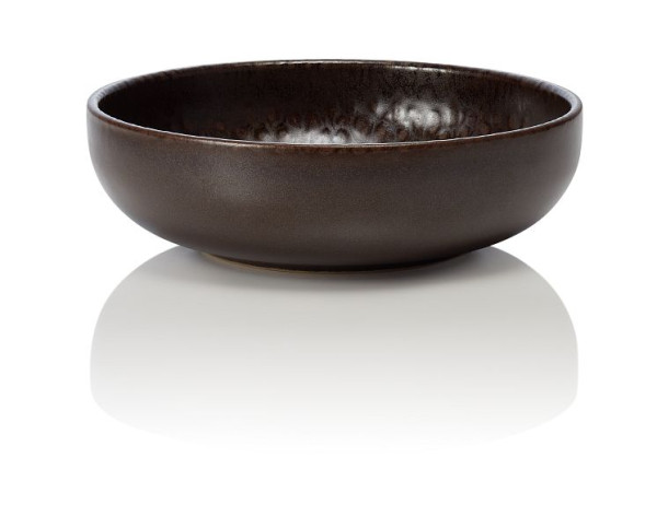 WAS Schale, Ø 16 cm, rund, metallic brown, VE: 6 Stück, 452003016