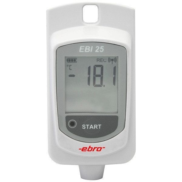 ebro EBI 25-T Funk-Temperaturdatenlogger mit internem Temperatursensor, 1340-6200