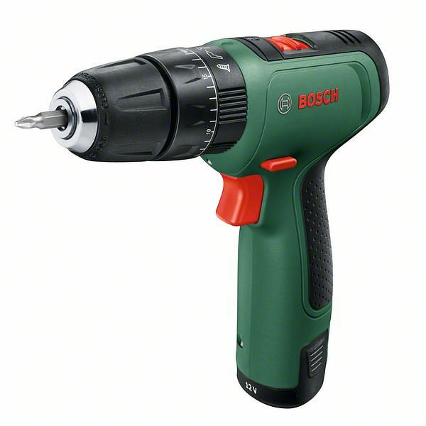Bosch Akku-Zweigang-Schlagbohrschrauber EasyImpact 1200 mit 1x Akkupack, Ladegerät, 06039D3104