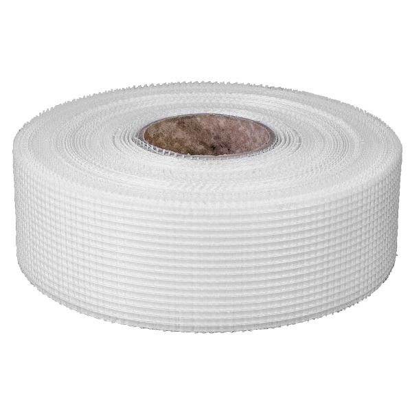 VaGo-Tools 1x Gitterband Fugenband Glasfaser Gewebeband selbstklebend 48mm x 90m, VE: 90m, 380-48-90x1_dv
