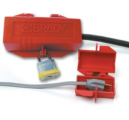 DENIOS Absperrung von Steckerverbindungen bis 10 mm für die Sicherung von Steckern jeder Art, 209741