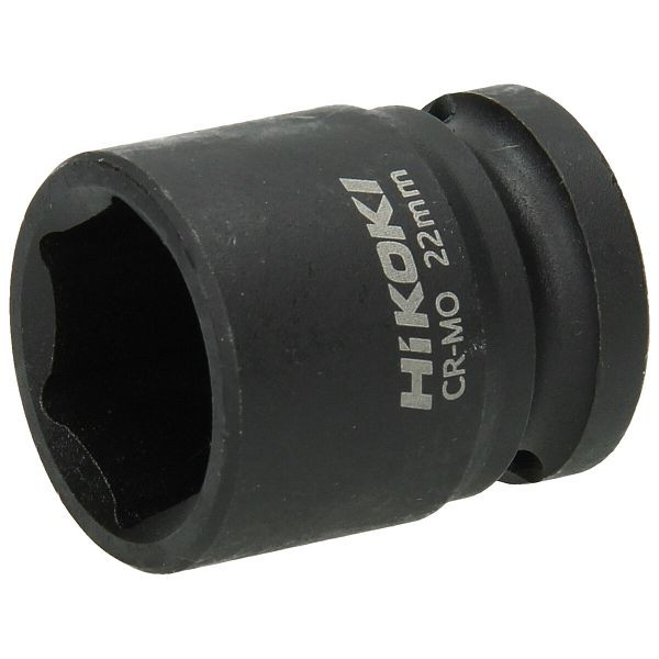HiKOKI 1/2" Steckschlüssel 22 x 38mm, schlagfest, 751814