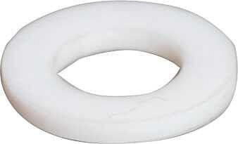 Iwetec Dichtung Druckminderer Argon/CO2 Propan, 18 x 11,5 x 2 mm, Material: Polyamid, VE: 5 Stück, 553414