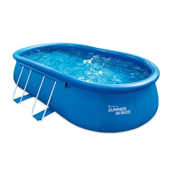 Summer Waves Quick Set Pool 549x305x107 cm blau, PGP1181042F