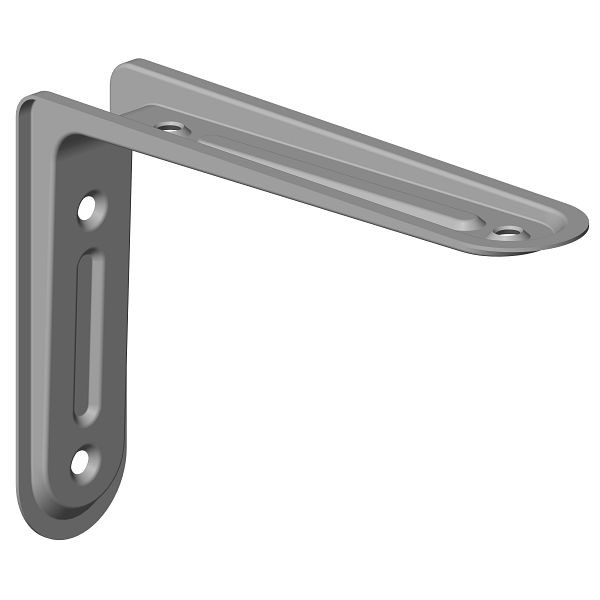 Element System KONSOLE ARENA, 120x170 mm, WEISS ALU, VE: 20 Stück, 10910-00025
