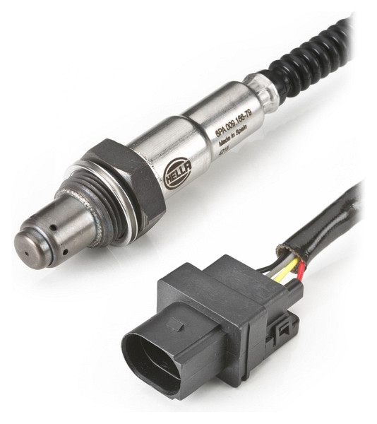 HELLA Lambdasonde, 6-polig, Kabel: 800mm, 6PA 009 166-791