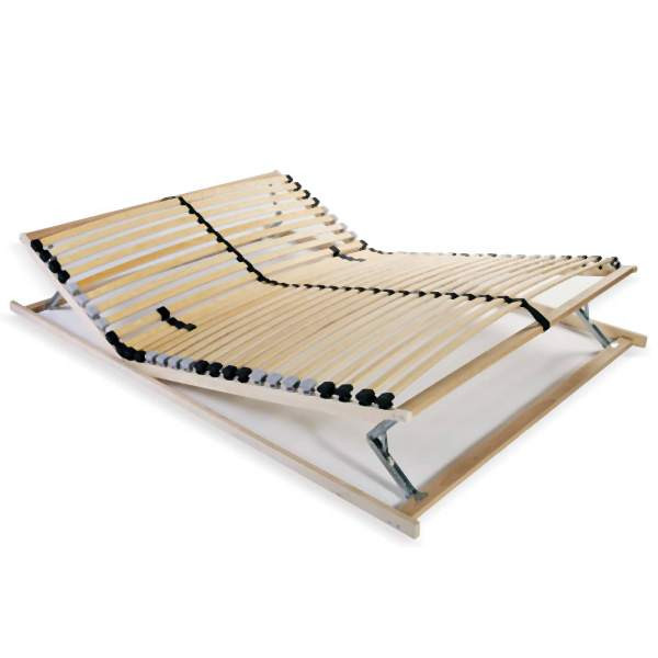 vidaXL Lattenrost mit 28 Latten 7 Zonen 120x200 cm, 246459