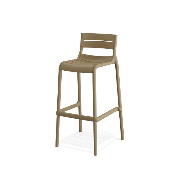 BEST Barhocker "Calor" Polypropylen, 49 x 100 x 49 cm, 50751