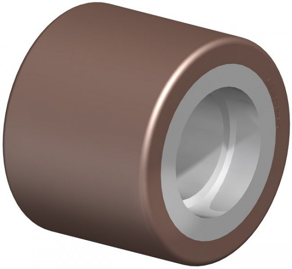 Blickle RK-HB 082x070/47x14-70-Z Rad aus Blickle Besthane®, Braun, 755701