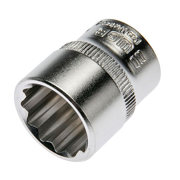 WGB 3/8" Steckschlüssel-Einsatz 2014/1, 12-kant, DIN 3124, Größe: 19/32, VE: 10 Stück, 9265433