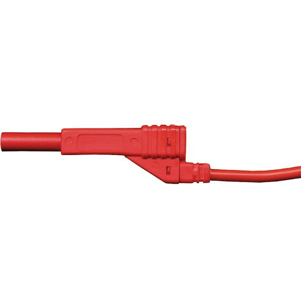 Schweißkraft Messkabel inklusive Stecker rot, Ø 4 mm, Länge 2 m, 1231125KR