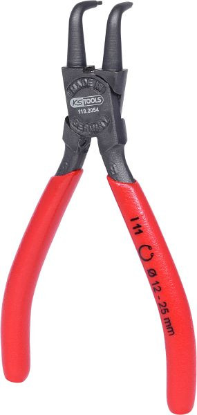 KS Tools Innen-Sicherungszange, abgewinkelt, 12-25 mm, 119.2054