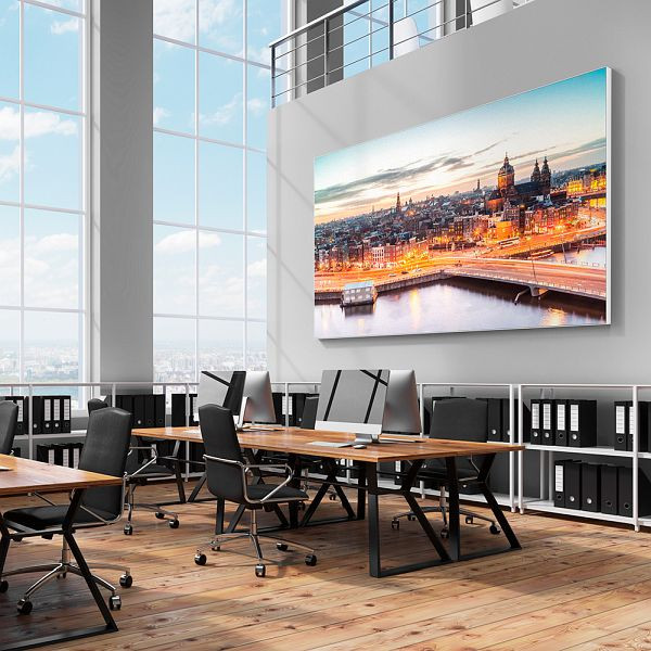 VKF Renzel Aluminium Stretchframe / Textilrahmen / Spannrahmen „19“ zur Wandmontage, weiß 1.000 x 2.000 mm (BxH), 15.0283.13