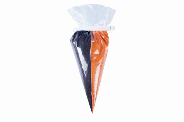 Schneider Einweg-Spritzbeutel "DUPLO" (=2 Beutel in einem), 455 x 305 mm,70 µ, gebündelt, VE: 75 Stück/Box, 391850