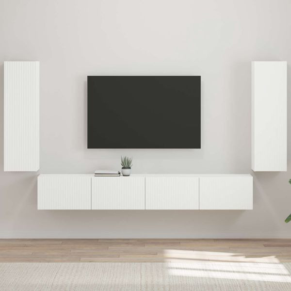 vidaXL Hochglanz Weiß 98 x 31 x 29,5 cm, 3408929, 8721364393196